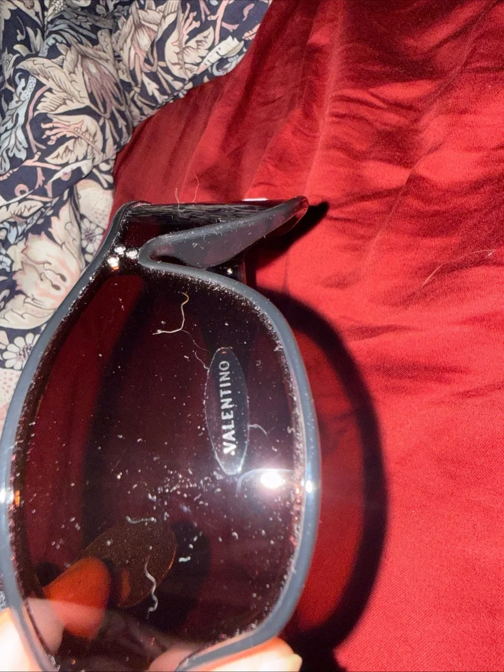 Valentino Y2K Vintage Wrap Around Polarized Sunglasses NWT